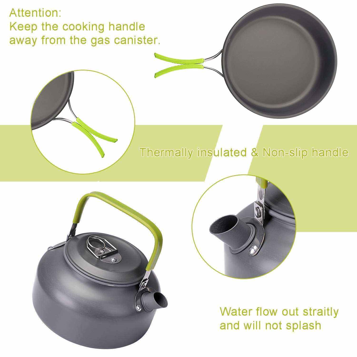 Discover the Joy of Outdoor Cooking with Our Teapot Picnic Pot Set